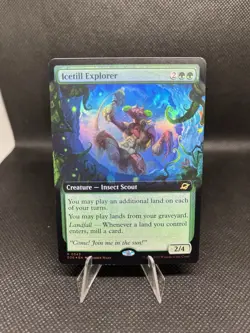 MTG Icetill Explorer Full Art Edge of Eternities Foil #343 - Image 1