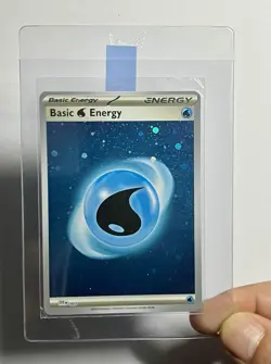 Water Energy SVE 003 (NM) Cosmos Holo Scarlet & Violet: 151 2023 Pokemon Card - Image 3
