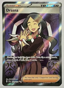 Drasna 231/191 (NM) IR Scarlet & Violet: Surging Sparks 2024 Pokemon Card - Image 1