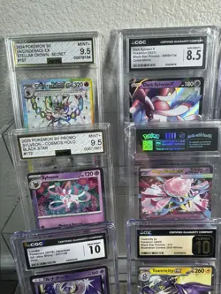 ✨Pokemon CGC $ PSA Graded Slab Lot 12 + 2 bonus raw card ✨$12 .5each!! - Image 2