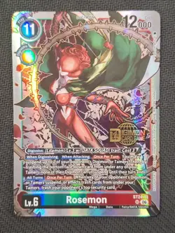 Digimon Card Game - Rosemon - ST24-11 Promo ENG - Image 1