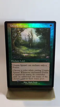Utopia Sprawl 7070 (Retro Frame) FOIL Lightly Played (LP) - MTG Secret Lair - Image 1