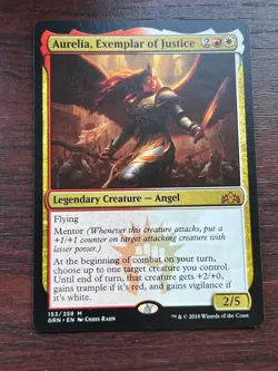 1x AURELIA, EXEMPLAR OF JUSTICE - Ravnica - MTG - Magic the Gathering - Image 1