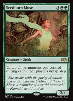 Seedborn Muse 268 Rare Commander: Tarkir: Dragonstorm Magic: The Gathering NM - Image 1