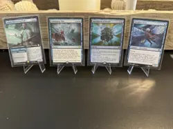 MTG Red & Blue 8 Card Lot NM Bundle - Image 1