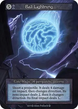BALL LIGHTNING NM! *SORCERY: CONTESTED REALM - ARTHURIAN LEGENDS* - Image 1