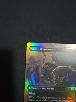 Orcish Bowmasters (Borderless) Universes Beyond: the Lord of the Rings: Foil - Image 3