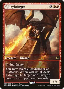 Glorybringer - Foil Promo AKH LP MTG - Image 1