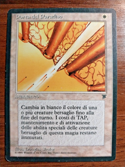 1x Heaven's Gate *ITALIAN LANGUAGE* - LP/MP - Legends - SPARROW MAGIC - mtg - - Image 1