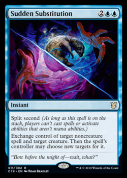1x SUDDEN SUBSTITUTION - Commander - MTG - Magic The Gathering - Image 1
