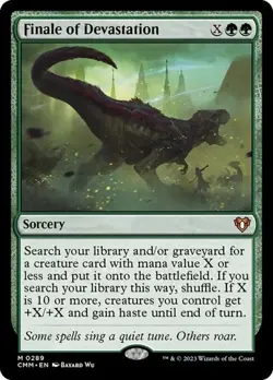 Finale of Devastation - Foil CM LP MTG - Image 1