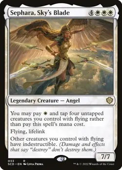 Sephara, Sky's Blade Starter Commander Decks LP MTG - Image 1
