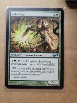 MTG Magic the Gathering Jade Mage (181/256) Magic 2012 LP/NM HUGE BULK DISCOUNT! - Image 1