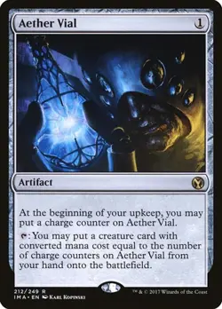 Aether Vial IMA LP MTG - Image 1