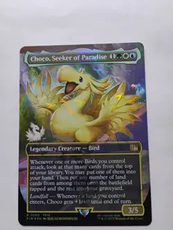 chocobo track foil Choco, Seeker of Paradise Final Fantasy Foil Rare Eng #0569 - Image 1