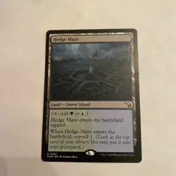 Magic the Gathering Hedge Maze MKM #262 Normal English NM Pack Fresh MTG - Image 1