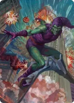Green Goblin Art Card (26/54) - Art Series: Marvel's Spider-Man (ASSPM) - Image 1