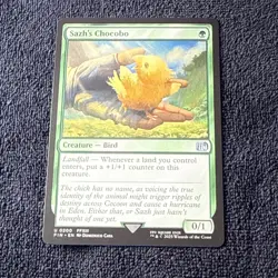 Sazh's Chocobo Final Fantasy Regular FIN 020 Magic MTG NM - Image 1