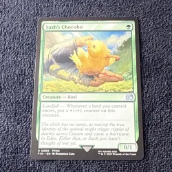 Sazh's Chocobo Final Fantasy Regular FIN 020 Magic MTG NM - Image 5
