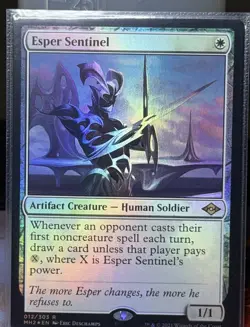 Esper Sentinel Modern Horizons 2 Foil Near Mint Condition 012 - Image 1