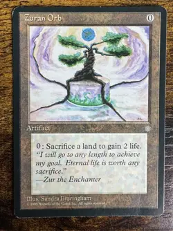 Zuran Orb Ice Age MTG Magic the Gathering - Image 1