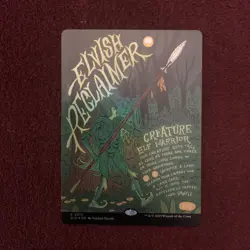 Elvish Reclaimer (Rainbow Foil) Secret Lair Drop Foil - Image 1