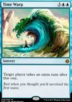 MTG Time Warp, Light Play, English Explorers of Ixalan - Image 1
