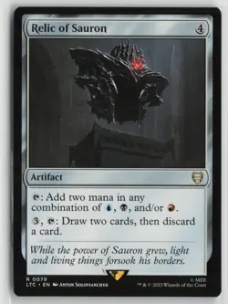 Relic of Sauron LP 79 Lord of the Rings: Tales of Middle-earth MTG - Image 1