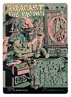 MTG Lord of the Rings Radagast The Brown (Poster Art) PACK FRESH MINT/NM x1 - Image 1