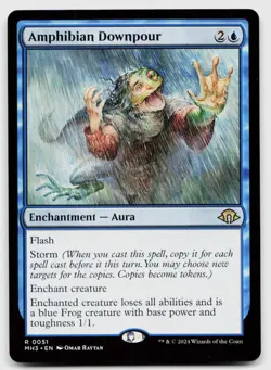Amphibian Downpour #51 (NM) Modern Horizons 3 MH3 Magic MTG - Image 1
