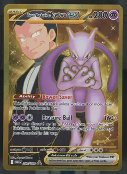 Team Rocket's Mewtwo ex #240/182 SV10: Destined Rivals Pokemon - Image 1