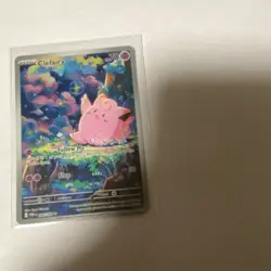 The Pokemon Company Lillie's Clefairy ex 184/159 Sv09 SIR Holo 190 HP EN - Image 1