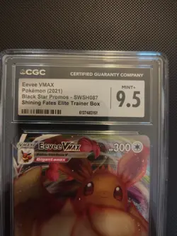Pokemon Eevee VMAX 101/S-P S-P: Sword & Shield Promos Holo CGC 9.5 Japanese - Image 3