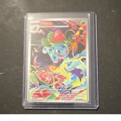 The Pokemon Company Ivysaur 134/132 ME01 Mega Evolution Illus Rare Holo Eng - Image 1