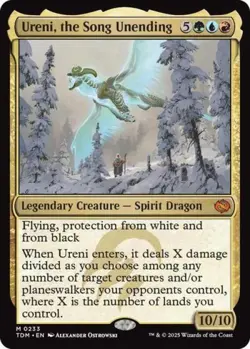MTG English Ureni, the Song Unending NM Normal Tarkir: Dragonstorm - Image 1