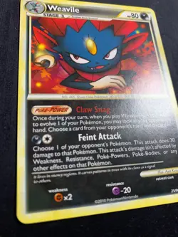 WEAVILE - 25/90 - UNDAUNTED - POKEMON CARD - LP - Image 2