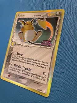 Raichu 15/110 EX STAMP Holon Phantoms Delta Species Holo 70 HP ENG 2006 - Image 4