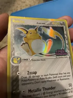 Raichu 15/110 EX STAMP Holon Phantoms Delta Species Holo 70 HP ENG 2006 - Image 5