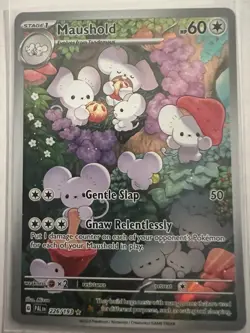 The Pokemon Company Pokemon TCG Maushold 226/193 Paldea Evolved IR Holo Eng 2023 - Image 1