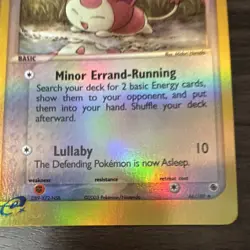 Pokemon TCG Skitty EX Ruby & Sapphire 44/109 Reverse Holo English 40 HP 2003 - Image 2