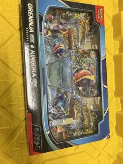 2 boxes POKEMON Trading Card Greninja ex and Kingdra ex Special Collection NIB - Image 2