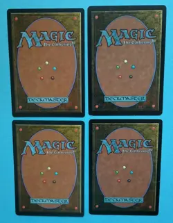 Magic the Gathering MTG Mirage BURNING PALM EFREET X 4 LP/EX U 1996! - Image 2