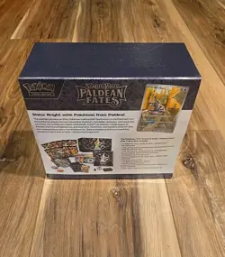 Paldean Fates Pokemon Center Elite Trainer Box ETB New Sealed Case Fresh - Image 2