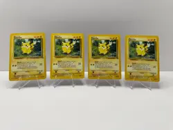 Vintage Pokemon Jungle Set Pikachu 60/64 Lot (7 Cards) - WotC 1999 - HP-LP - Image 1