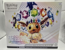 Pokemon TCG Scarlet & Violet Prismatic Evolutions ETB Eevee Elite Trainer Box - Image 1