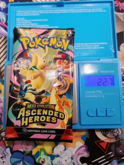 EXTREMELY HEAVY! 22.7g GOD PACKUUU Ascended Heroes Pokemon TCG Booster (SEALED) - Image 1