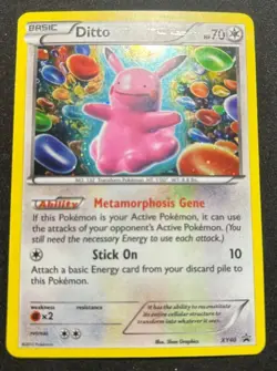 Pokemon DITTO XY40 Black Star Promo Card MP Please Read - Image 1