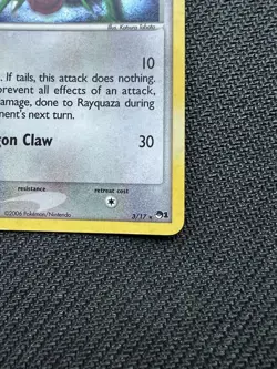 Rayquaza 3/17 - Pokemon TCG Pop Series 1 Holo Rare 2006 LP+ - Image 4