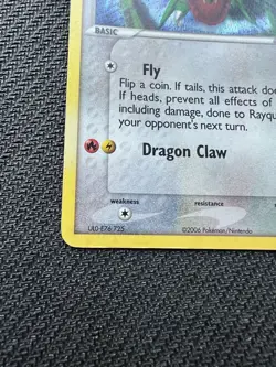 Rayquaza 3/17 - Pokemon TCG Pop Series 1 Holo Rare 2006 LP+ - Image 5