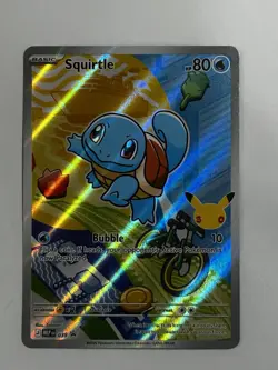 Pokemon TCG - First Partner 30th Celebration Squirtle Promo 39 Card - Image 1